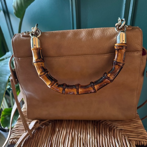 Elaine Turner Brown and cheetah Crossbody Bag - Picture 4 of 7